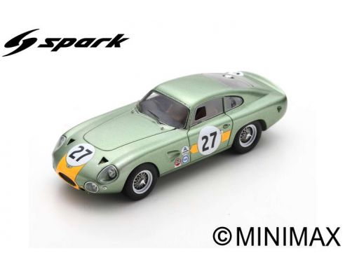 SPARK MODEL S3685 ASTON MARTIN DP214 N.27 2000KM DAYTONA 1964 HETREED-KERRISON 1:43 Modellino