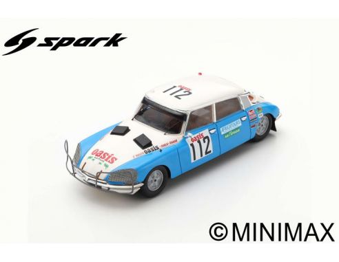 SPARK MODEL S5539 CITROEN DS23 N.112 PARIS-DAKAR 1980 C.DELLES-J-P.LAMY A.BIRON 1:43 Modellino