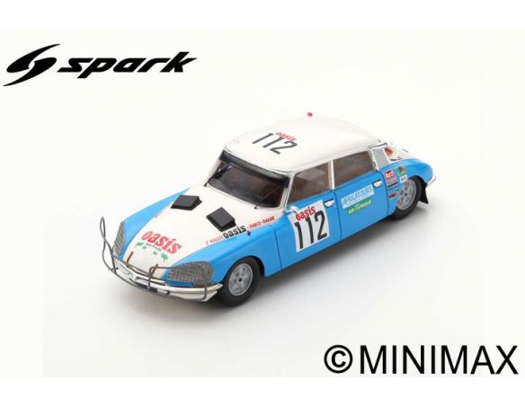 SPARK MODEL S5539 CITROEN DS23 N.112 PARIS-DAKAR 1980 C.DELLES-J-P.LAMY A.BIRON 1:43 Modellino