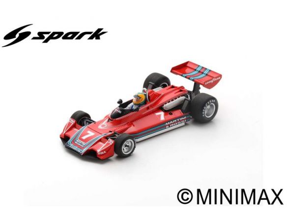 SPARK MODEL S7097 BRABHAM BT45 LARRY PERKINS 1976 N.7 CANADIAN GP 1:43 Modellino