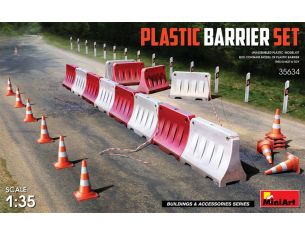 MINIART MIN35634 PLASTIC BARRIER SET KIT 1:35 Modellino