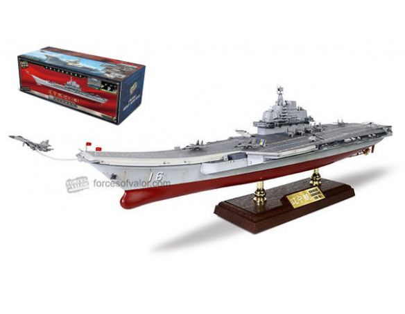 FORCES OF VALOR FOR861010B CHINESE AIRCRAFT CARRIER LIAONING 1:700 Modellino