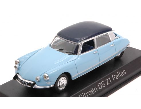 NOREV NV157083 CITROEN DS 21 PALLAS 1967 BLUE 1:43 Modellino