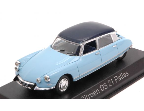 NOREV NV157083 CITROEN DS 21 PALLAS 1967 BLUE 1:43 Modellino