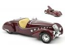 NOREV NV184695 PEUGEOT 302 DARL'MAT ROADSTER 1937 DARK RED 1:18 Modellino