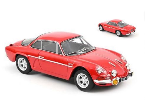 NOREV NV185304 ALPINE A110 1600S 1969 RED 1:18 Modellino
