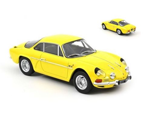 NOREV NV185305 ALPINE A110 1600S 1969 YELLOW 1:18 Modellino