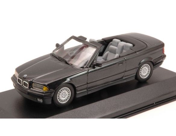 Minichamps PM433023330 BMW 3 SERIES CABRIO 1993 BLACK 1:43 Modellino