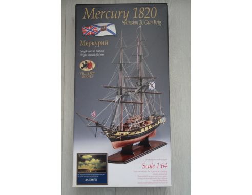 Mercury 1820 Russian 20 Gun Brig Scala 1:64 Victory Models