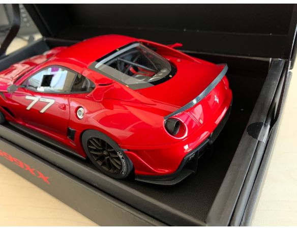 MR Models FE02RH Ferrari 599XX N.77 Race Limited Edition 1:18 Modellino ROVINATA