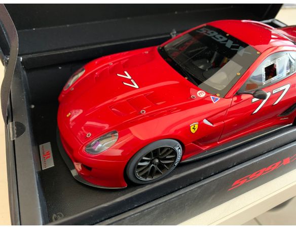 MR Models FE02RH Ferrari 599XX N.77 Race Limited Edition 1:18 Modellino ROVINATA