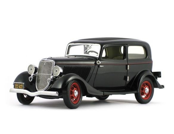 John Dillinger's 1933 Ford Deluxe 1/24 Franklin Mint Modellino