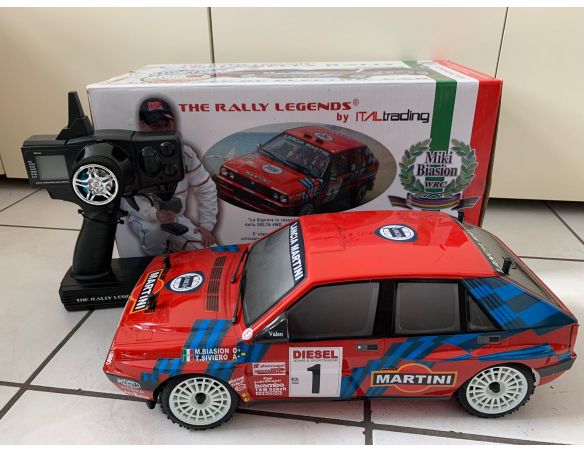 Italtrading EZRL089 Lancia Delta Integrale Sanremo 1989 Rally 1:10 R/C SATOLA ROVINATA
