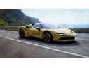 LOOKSMART LS504H FERRARI SF90 STRADALE GIALLO MONTECARLO-NERO 1:43 Modellino