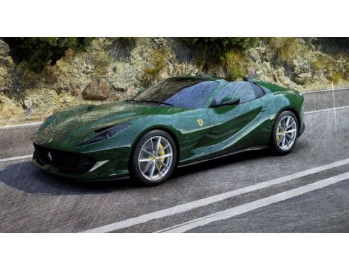 LOOKSMART LS516L FERRARI 812 GTS VERDE ABETONE 1:43 Modellino