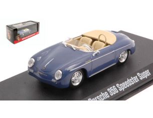 GREENLIGHT GREEN86598 PORSCHE 356 SPEEDSTER SUPER BLUE 1:43 Modellino