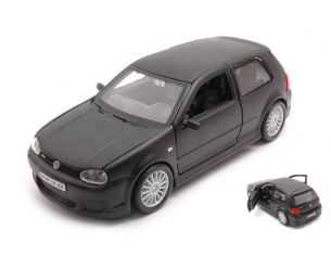 MAISTO MI31290Z VW GOLF 4 R32 MATT BLACK 1:24 Modellino