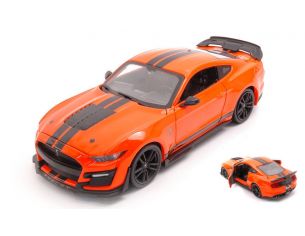 MAISTO MI31532O FORD MUSTANG SHELBY GT500 2020 ORANGE 1:24 Modellino