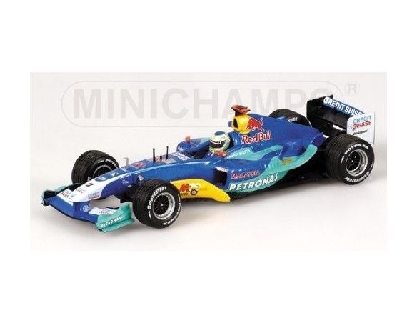 Minichamps PM433040011 SAUBER G.FISICHELLA 2004 1:43 Modellino