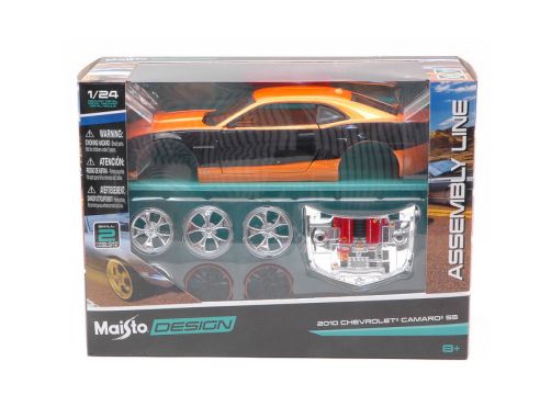 MAISTO MI39361 CHEVROLET CAMARO SS 2010 ORANGE KIT 1:24 Modellino