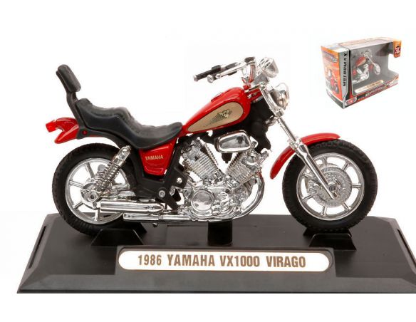 MOTORMAX MTM423 YAMAHA VX1000 VIRAGO 1986 1:18 Modellino