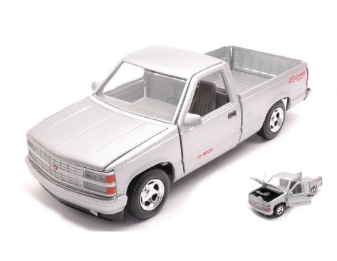 MOTORMAX MTM73203S CHEVROLET 454 SS 1992 SILVER 1:24 Modellino