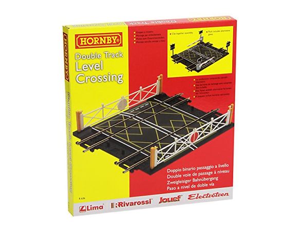 copy of Hornby R645 Passaggio a Livello Binario Singolo Modellismo SCATOLA ROVINATA