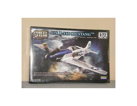 Forces of Valor 87005 U.S. P-51D Mustang Great Britain 1945 1/72 Modellino