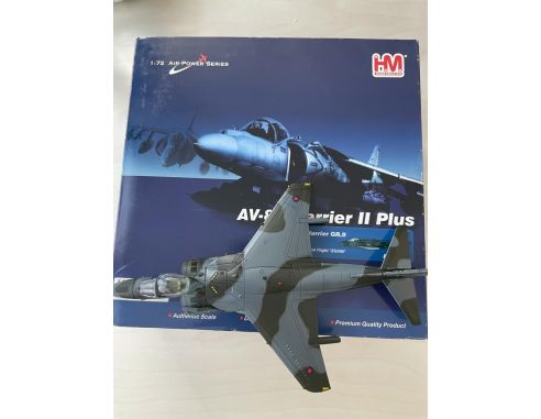 Hobby Master HA2613 Harrier gr.9 Final Flight ZG506 1:72 Air Power Series SCATOLA ROVINATA