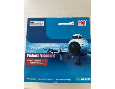 Hobby Master HL3007 Vickers Viscount 800 British Caledonian Modellino SCATOLA ROVINATA