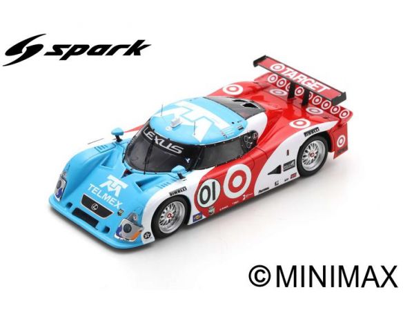 SPARK MODEL S43DA08 RILEY MK.XI N.01 WINNER 24 H DAYTONA 2008 MONTOYA-ROJAS-FRANCHITTI-PRUET Modellino