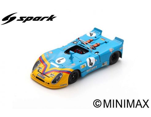 SPARK MODEL S9782 PORSCHE 908/02 N.4 LM 1973 G.ORTEGA-F.MERELLO 1:43 Modellino