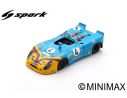 SPARK MODEL S9782 PORSCHE 908/02 N.4 LM 1973 G.ORTEGA-F.MERELLO 1:43 Modellino