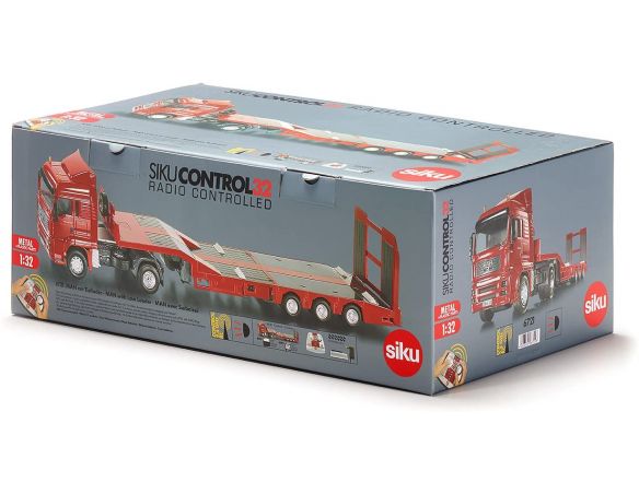 Siku 6721 Radio Comando Camion MAN + Rimorchio 1/32 Modellino