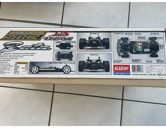 Academy 1578 EP-4WD Str-4 Beta 1 R/C 1:10 Radiocomando SCATOLA ROVINATA
