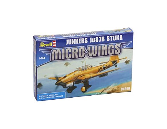 Revell 04918 Micro Wings Junkers Ju87B Stuka 1/144 Modellino