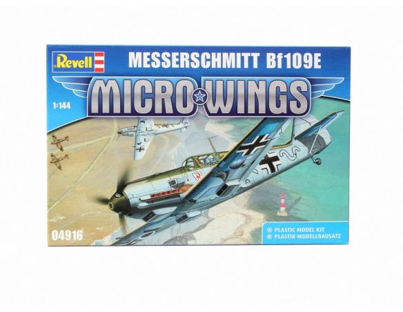 Revell 04916 Micro Wings Messerschmitt Bf109E 1/144 Modellino