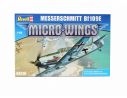 Revell 04916 Micro Wings Messerschmitt Bf109E 1/144 Modellino