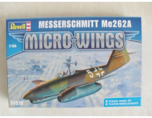 Revell 04919 Micro Wings Messerschmitt Me262A 1/144 Modellino