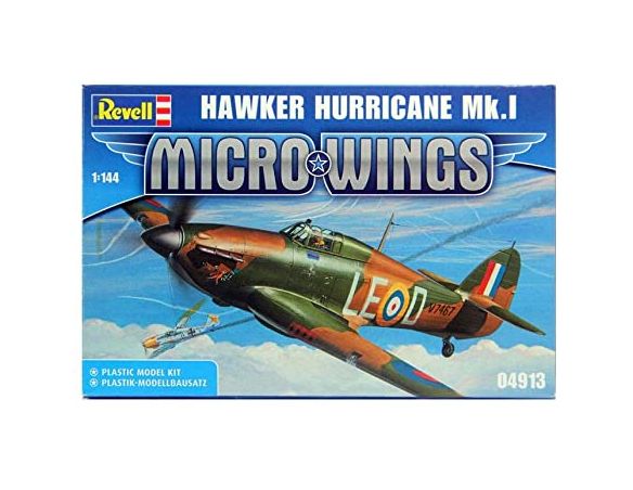Revell 04913 Micro Wings Hawker Hurricane MK.I 1/144 Modellino