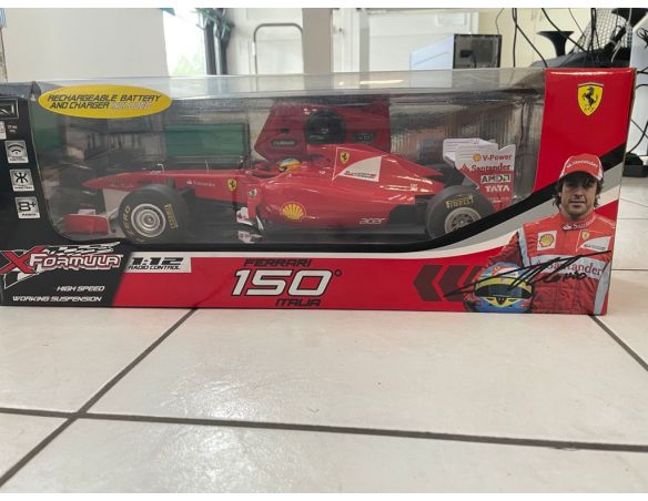 Ferrari F 150° Scala 1:12 Modellino SCATOLA ROVINATA