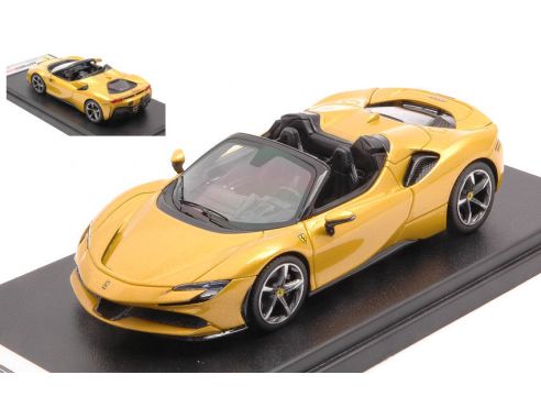 LOOKSMART LS522A FERRARI SF90 SPIDER MONTECARLO YELLOW 1:43 Modellino