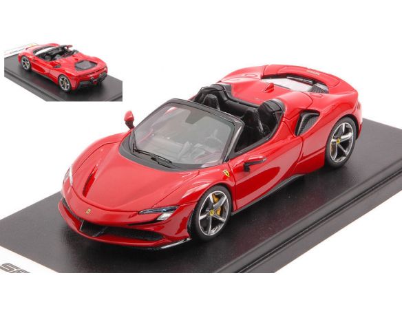 LOOKSMART LS522C FERRARI SF90 SPIDER ROSSO CORSA 1:43 Modellino
