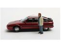 MATRIX SCALE MODELS MX40304-112 CITROEN CX GTI TURBO II + FIG.TATORT-HORST SCHIMANSKI TV SERIES 1:43 Modellino