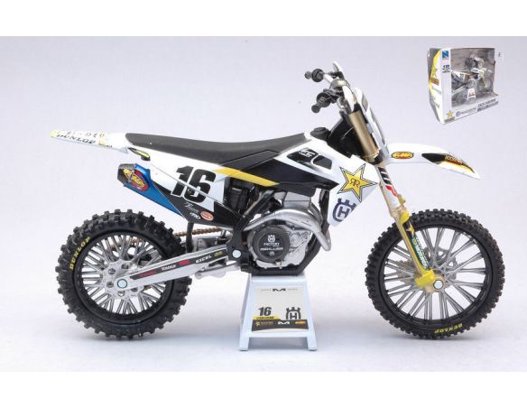 NEW RAY NY58243 HUSQVARNA N.16 ZACH OSBORNE 1:12 Modellino