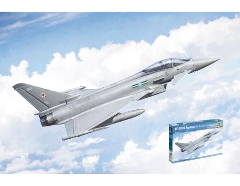 ITALERI IT1457 EUROFIGHTER TIPHOON EF-2000 IN R.A.F. SERVICE KIT 1:72 Modellino
