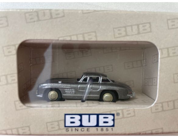 Bub 06704 MB 300SL COUPE' GREY METAL 1/87 Modellino