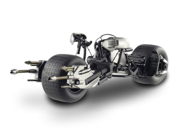 HOT WHEELS HWX5496 BATPOD THE DARK KNIGHT TRILOGY 1:43 Modellino