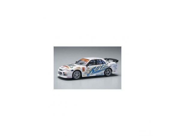 Aoshima 74411 NISSAN SKYLINE ER34 D1-GP BLITZ 1/43 Modellino