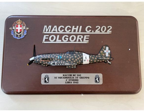 T&D 5037 Macchi MC 202 10° Gruppo 4° Stormo Modellino SCATOLA ROVINATA